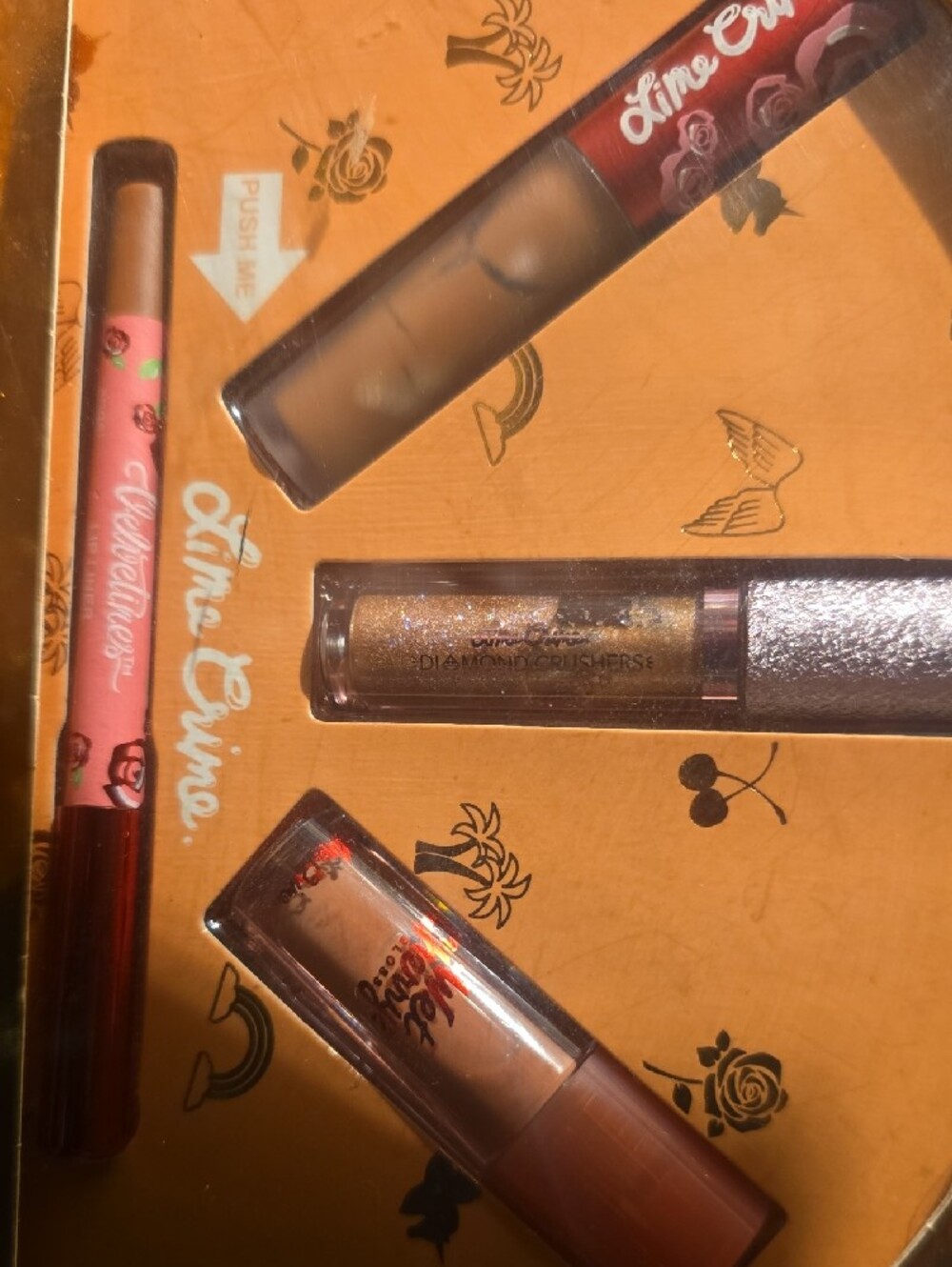 Lime Crime Lip Set - Pink, Nude, Shimmery Rose - Picture 3 of 3